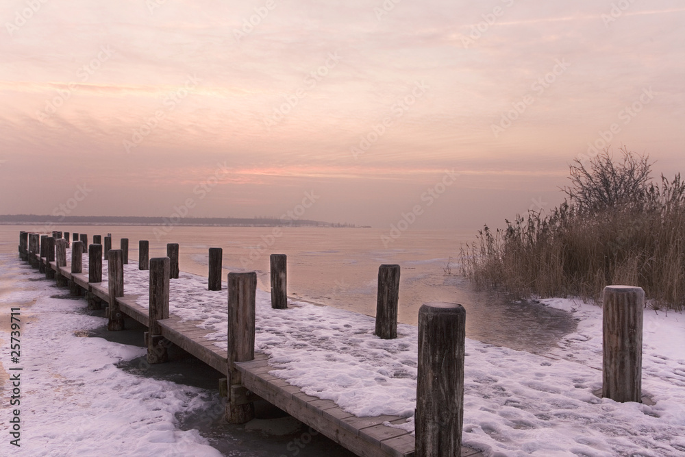 Fototapeta premium kalter Morgen