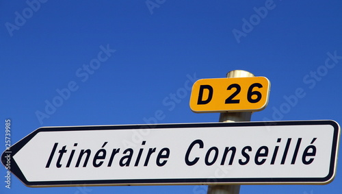 Itinéraire conseillé