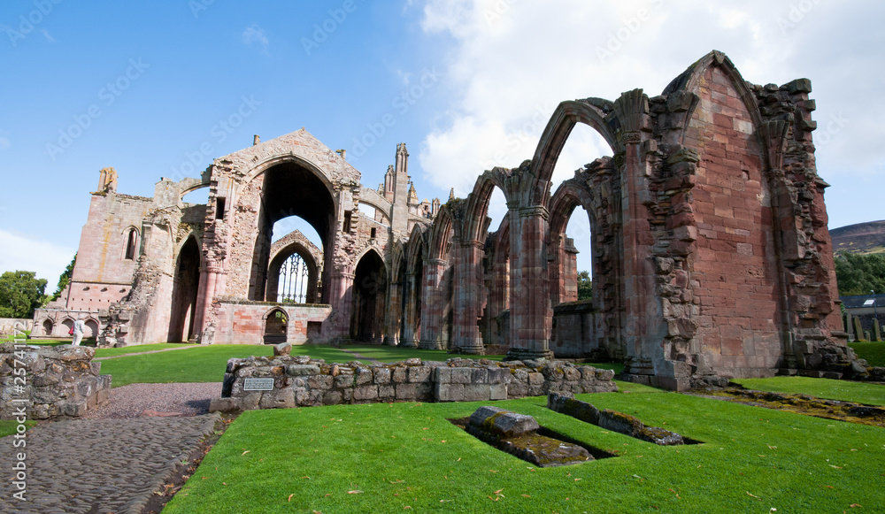 Fototapeta premium Melrose Abbey
