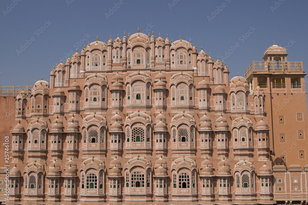 Hawa Mahal or Palace of the Winds in Jaipur, Rajasthan, India