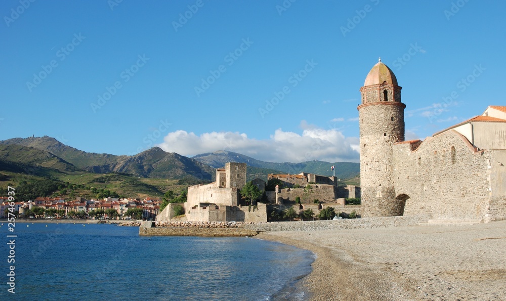 Collioure, Plage Saint Vincent