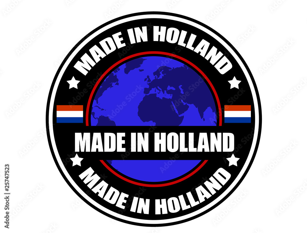 Fototapeta premium Made in Holland