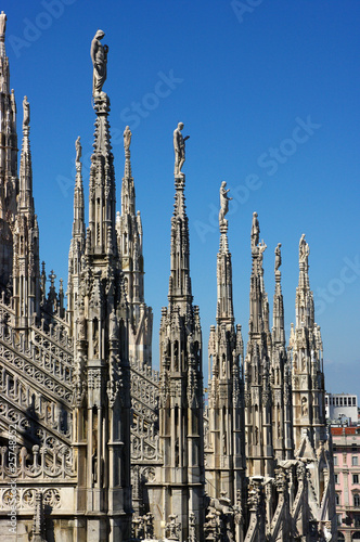 architecture de la cathédrale de Milan © Thierry Hoarau