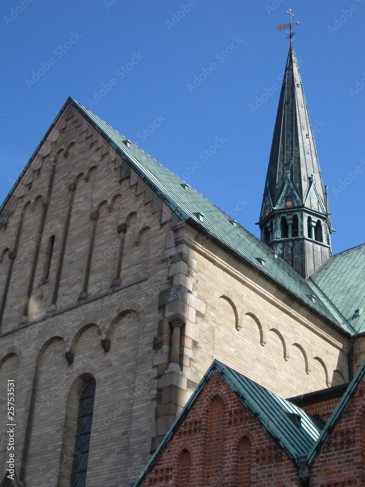 Fototapeta premium Ribe Stadt in Dänemark