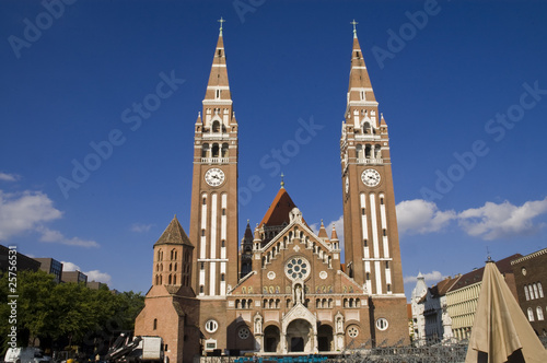 Szegedi Dom (Church of Szeged) © belizar