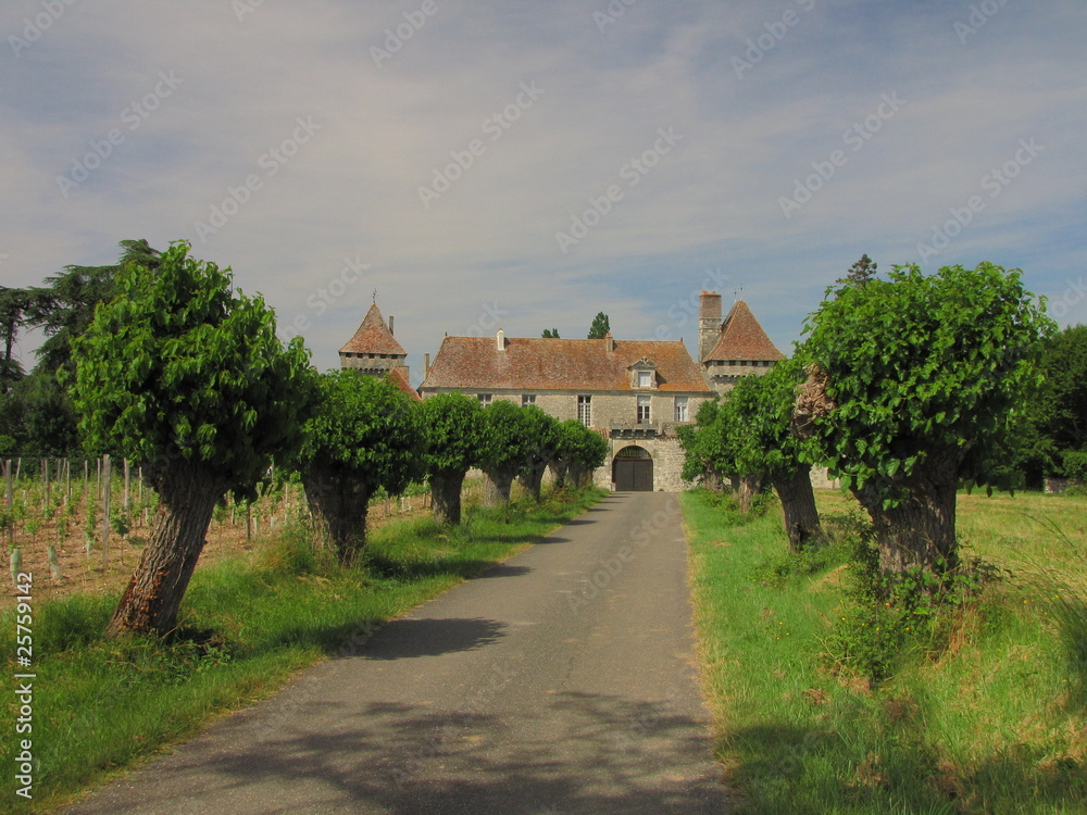 Château de Gageac et Rouillac ; Périgord Pourpre, Aquitaine