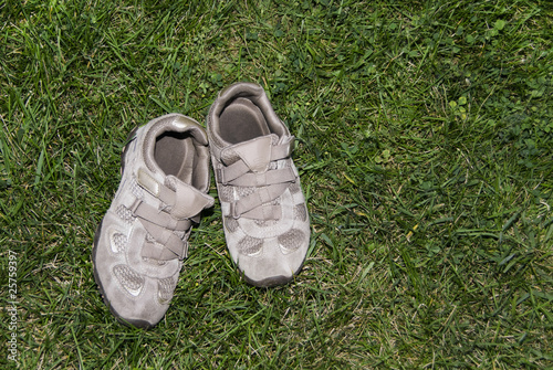 Shoes on Grass © JoyR