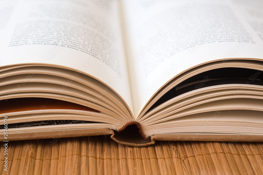 Obraz premium livre ouvert