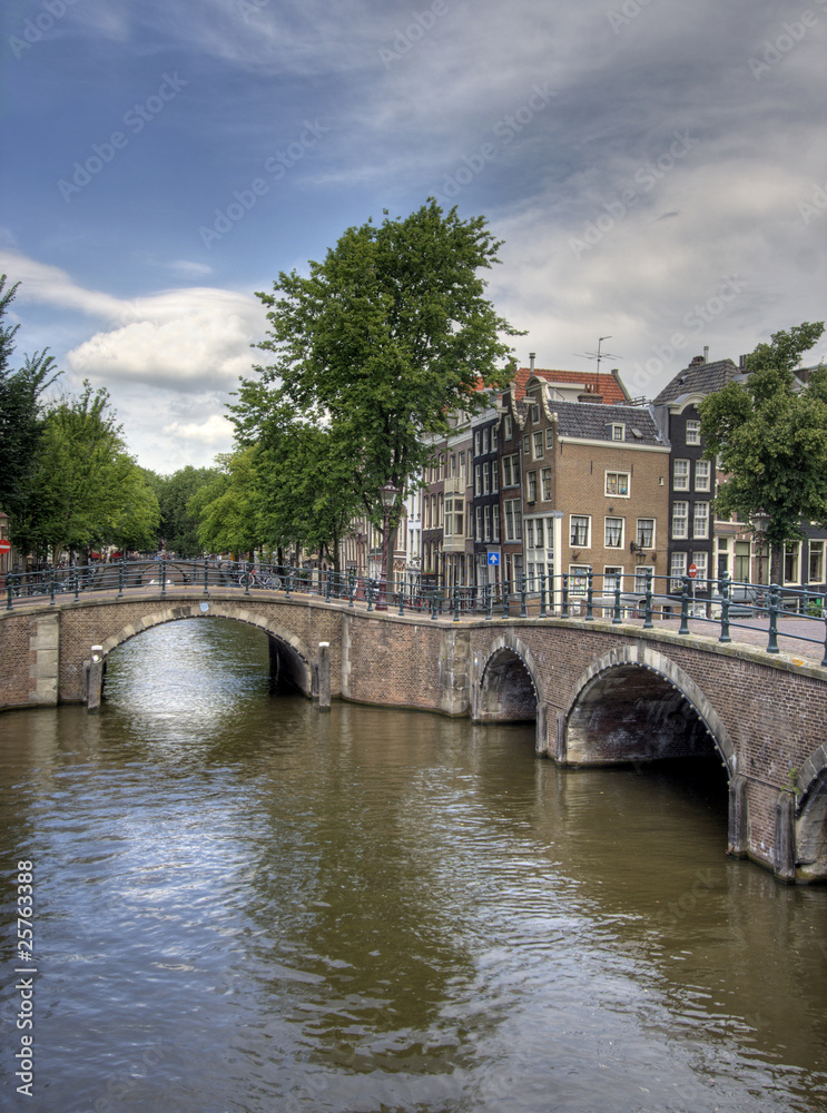 Naklejka premium Amsterdam Bridges