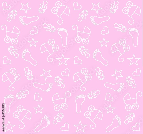 seamless baby pattern