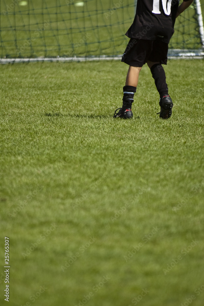 Obraz premium playing soccer