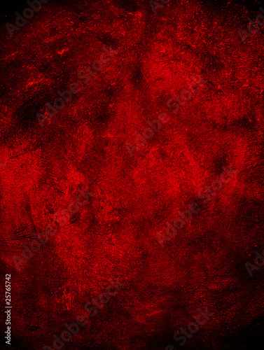 red stained background