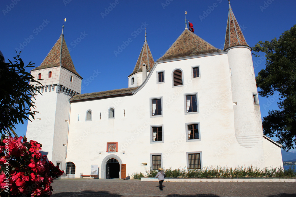 Old castle in Nyon, Switzerland