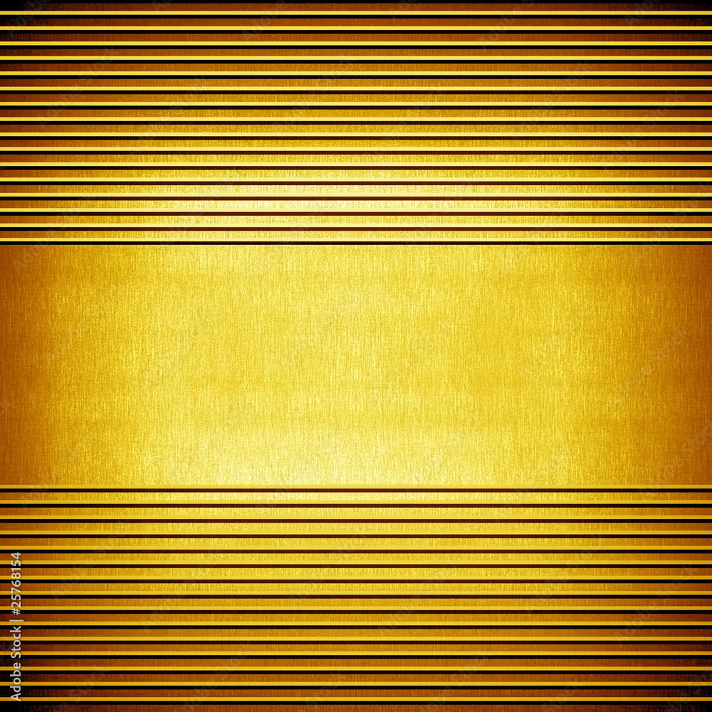 Obraz premium golden plate