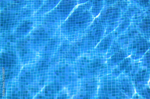 Fondo de una piscina photo