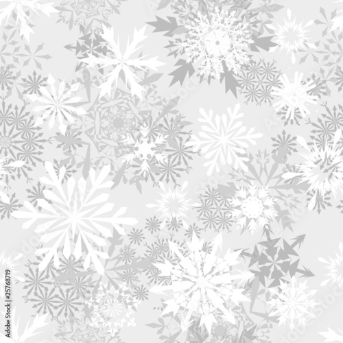 snowflakes seamless © Konovalov Pavel