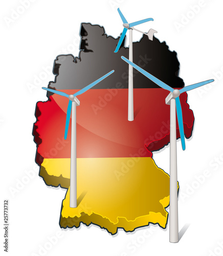 implantation eoliennes en Allemagne