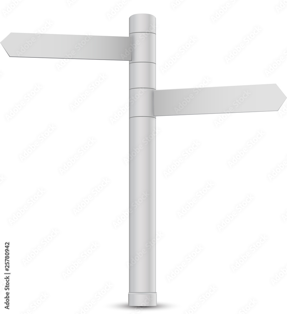 Obraz premium Blank signpost