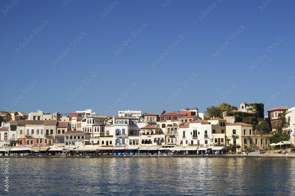 Obraz premium The Venetian harbour of Chania.
