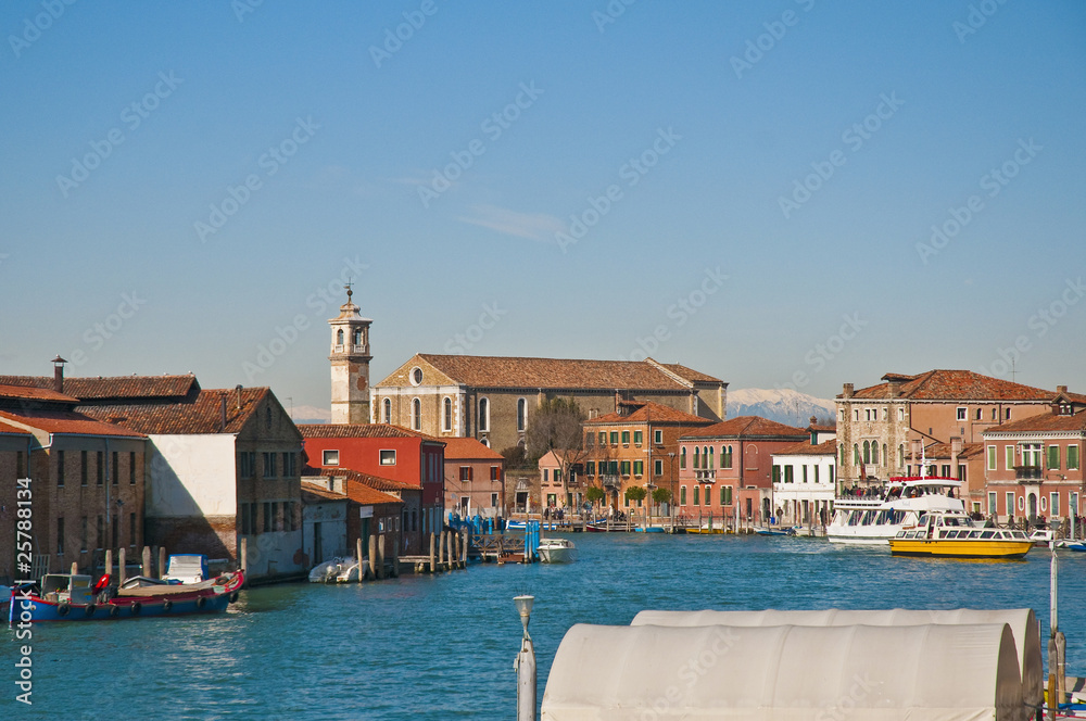 Obraz premium Great channel of Murano Island, Italy