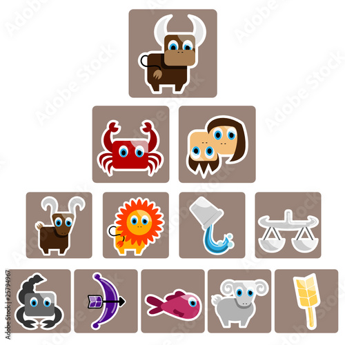 zodiac symbols