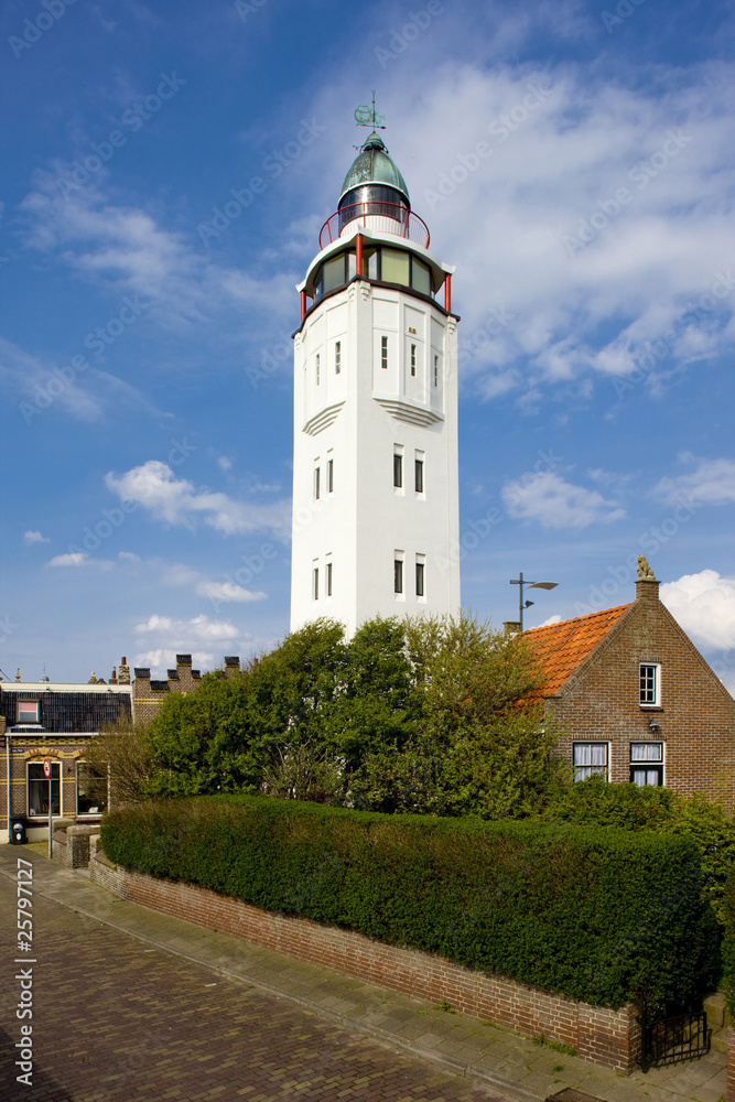 lighthouse, Harlingen, Friesland, Netherlands