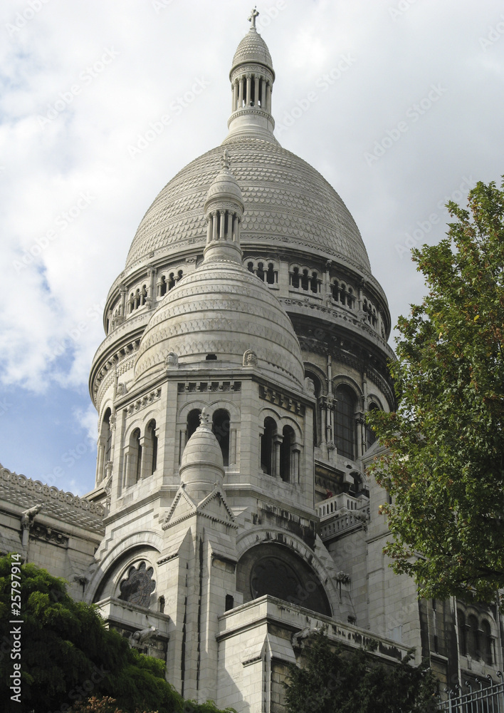 Basilique du Sacré Coeur  Montmartre  Paris  France