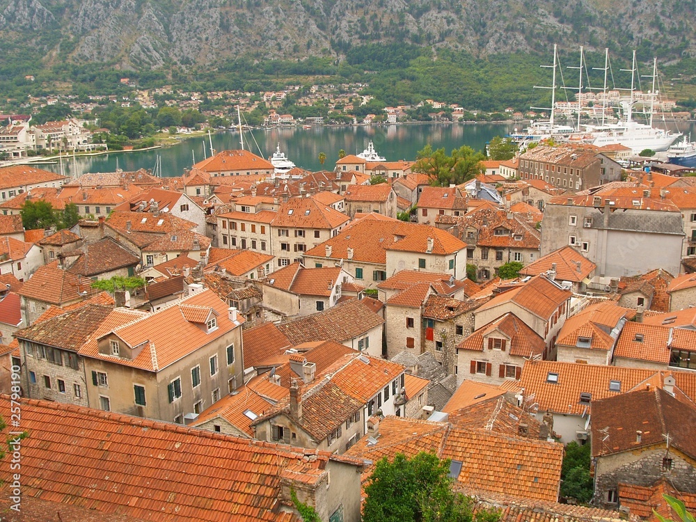 Obraz premium Kotor Ville