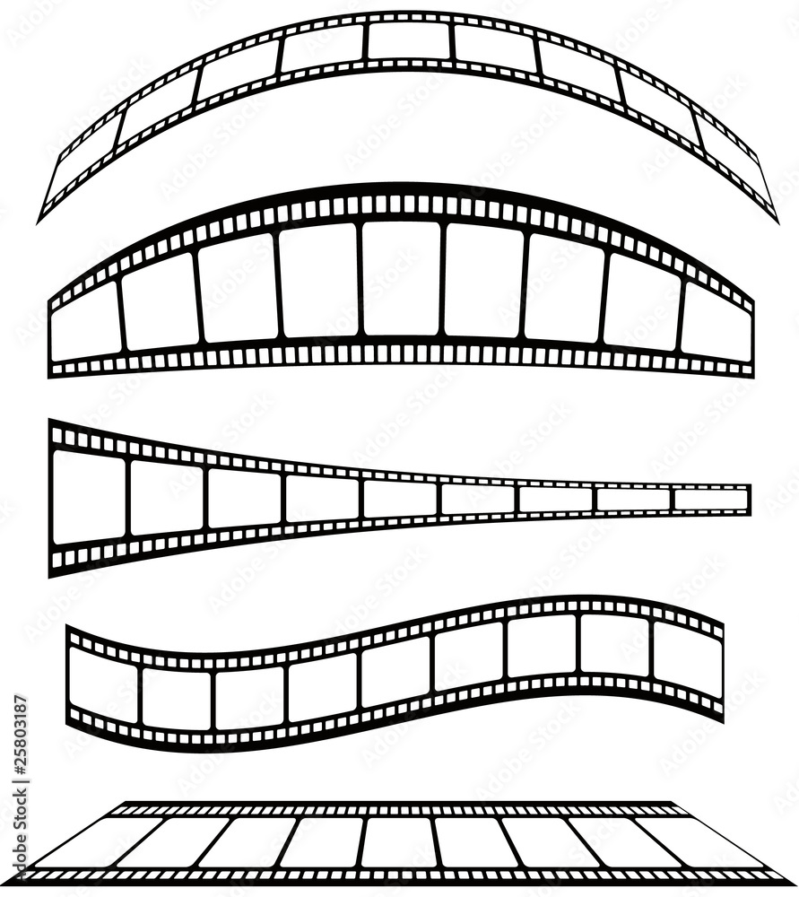 Fototapeta premium BLANK FILM STRIP