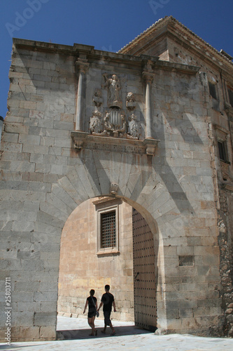 puerta de la olma crevillente elche. orihuela patrimonio photo