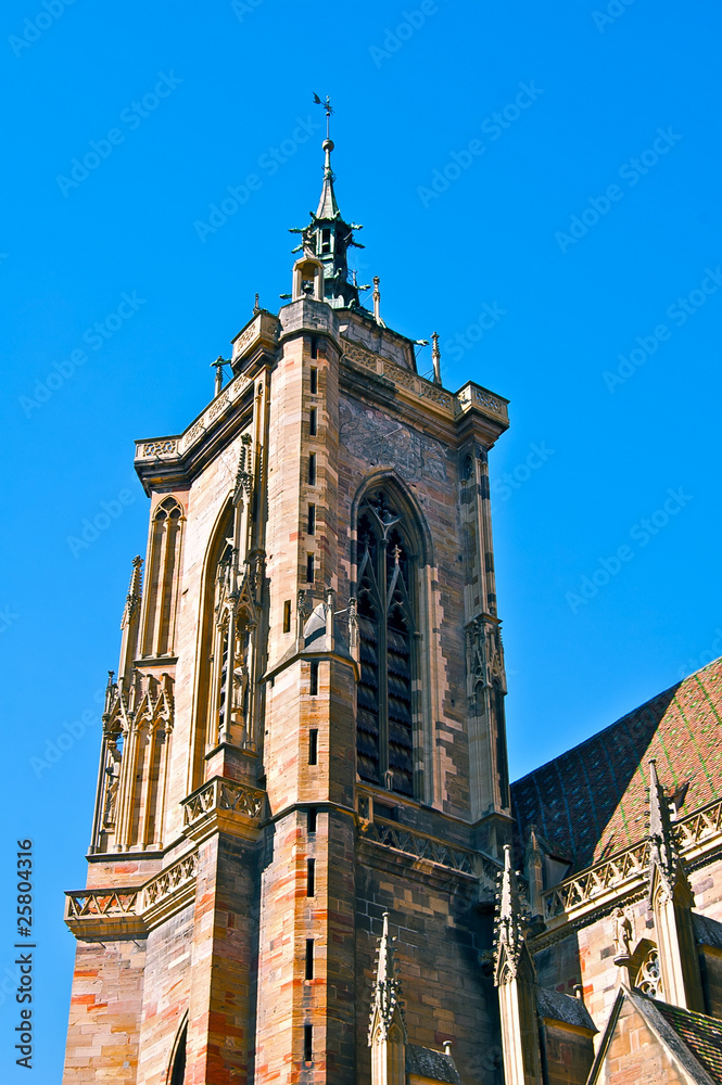 Obraz premium Cathédrale de Colmar en Alsace