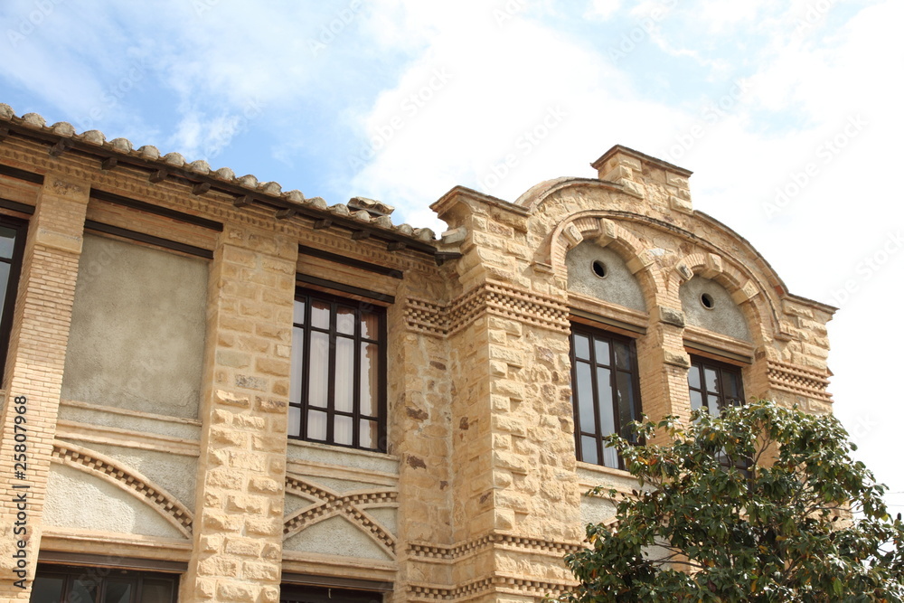 Old school for children Rubielos de Mora Teruel SPAIN