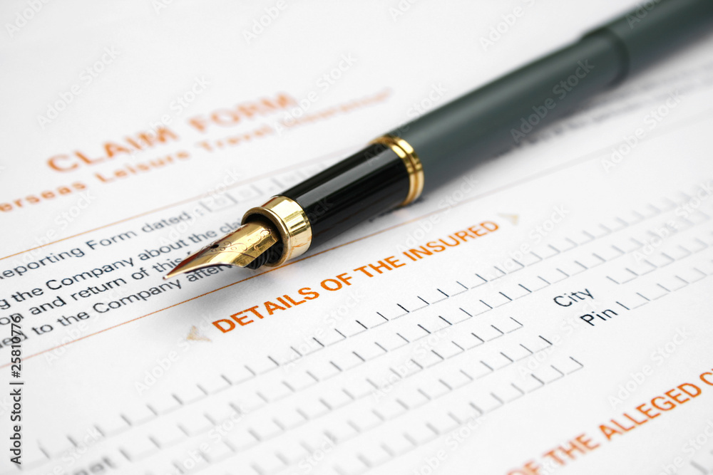 Claim form Claim form