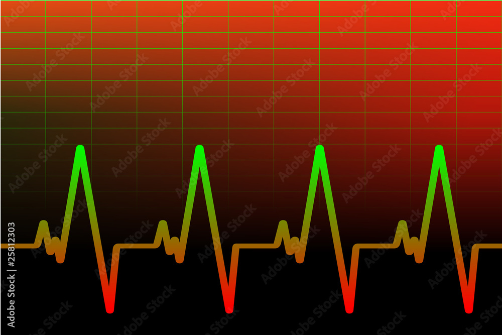 vector ECG background/business card vector ECG background/business card