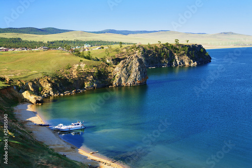 Olkhon island on Baikal Lake, Russia photo