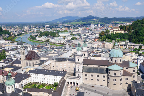 View from the Hohensalzburg Castle - Salzburg, Austria