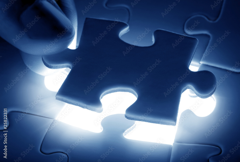 Obraz premium puzzle piece