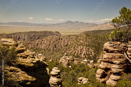 Stone Hoodoos at Arizona's Chiricahua National Monument photo