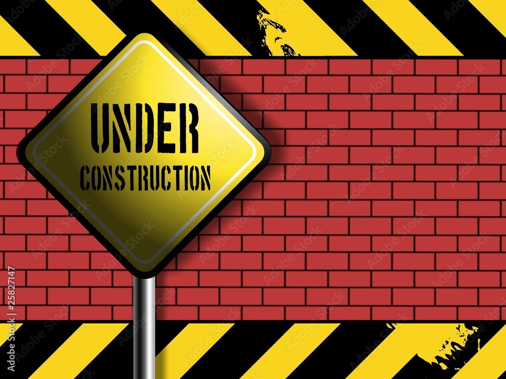 Obraz premium Under Construction