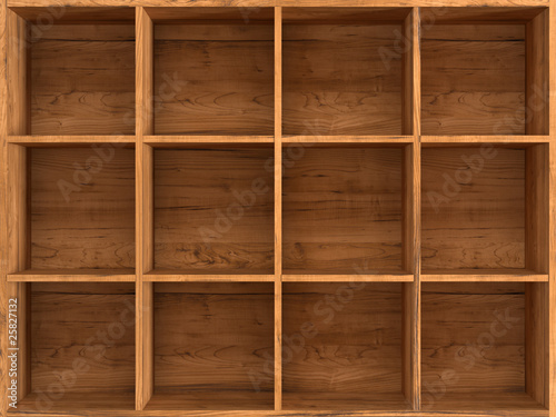 Wooden box for mailing letters