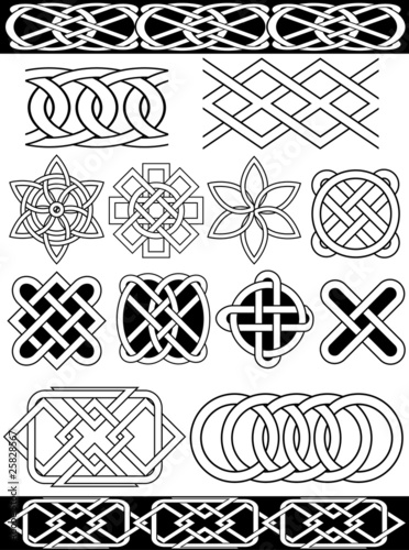 Vector celtic knots