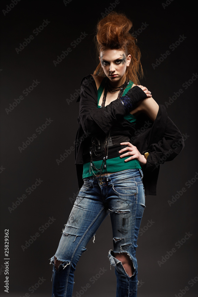 glam punk girl glam punk girl