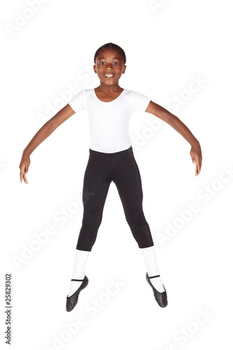 Young African ballet boy