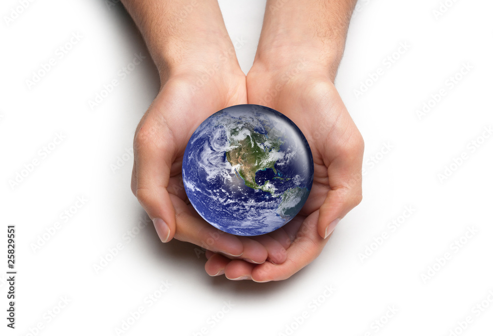 Hands caring for the Earth Hands caring for the Earth