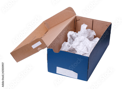 Foto Empty shoebox