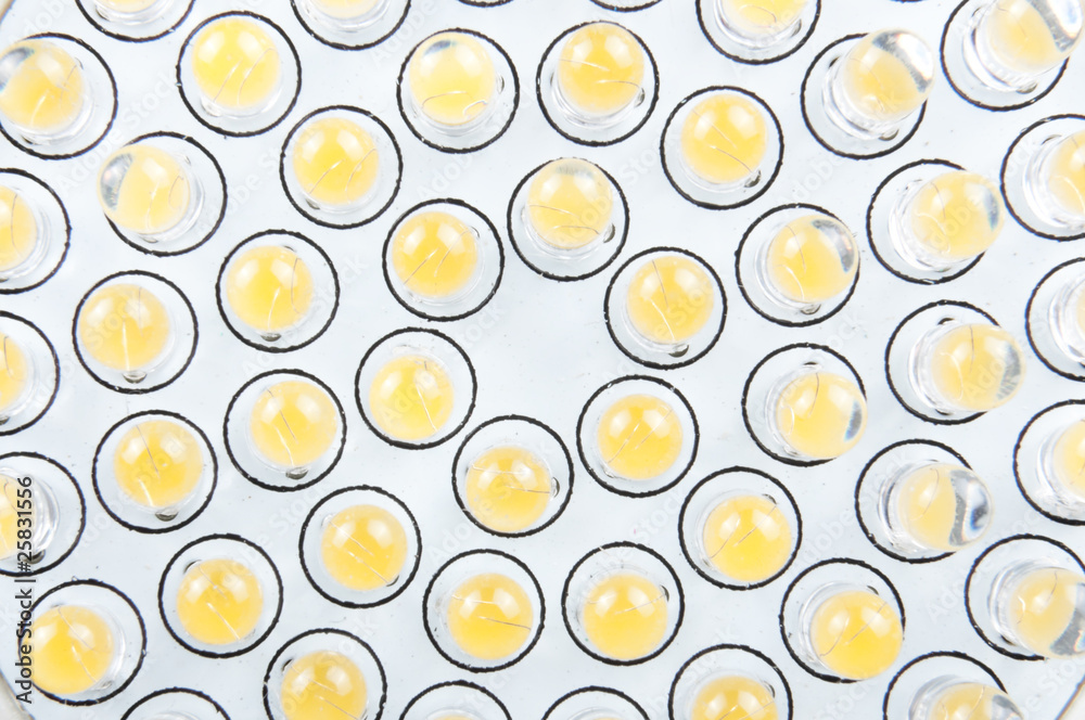 led light bulb close up led light bulb close up