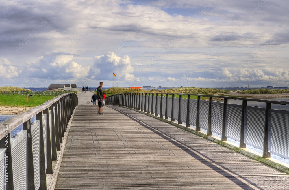 Pier at Amager Strand - Copenhagen / Denmark