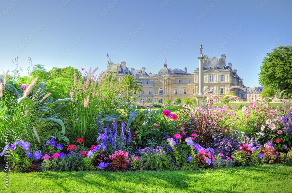 Naklejka premium Jardin Luxembourg - Paris / France