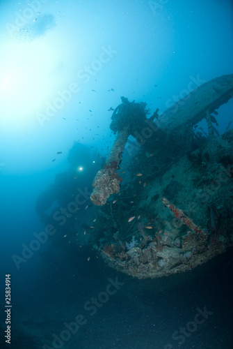Stern of the SS Thistlegorm