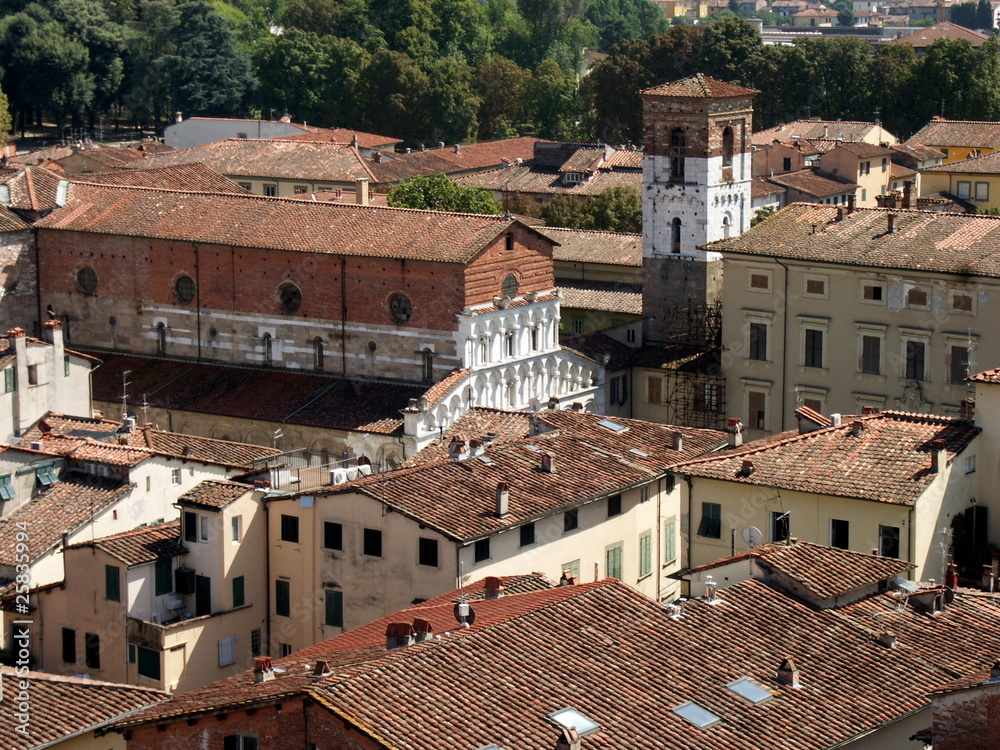 Lucca, veduta dalla Torre Guinigi